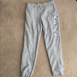 grey nautica joggers